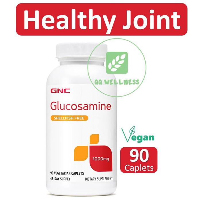 GNC Glucosamine 1000 Mg 90 Vegetarian Caplets