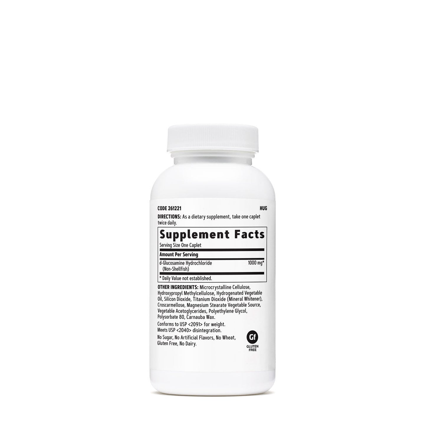 GNC Glucosamine 1000 Mg 90 Vegetarian Caplets