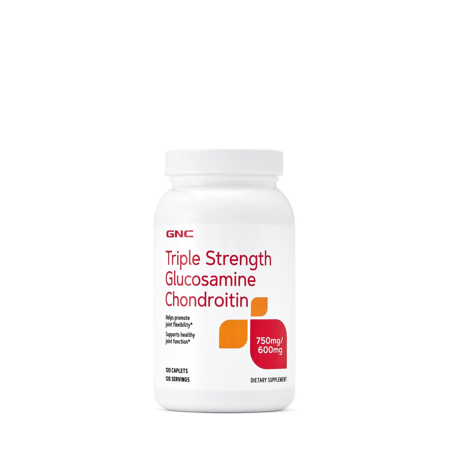 GNC Triple Strength Glucosamine Chondroitin 120 Caplets