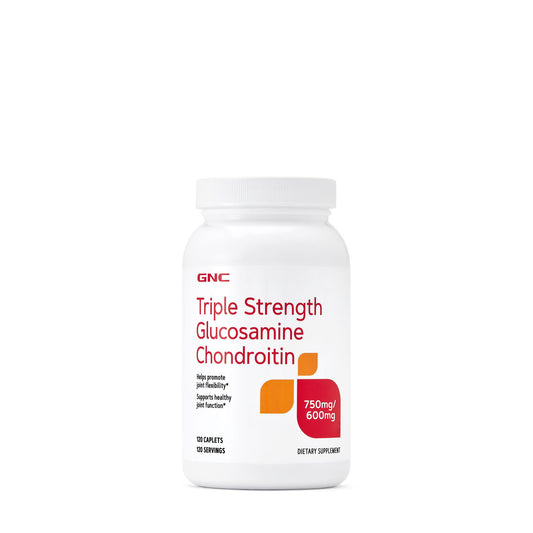 GNC Triple Strength Glucosamine Chondroitin 120 Caplets