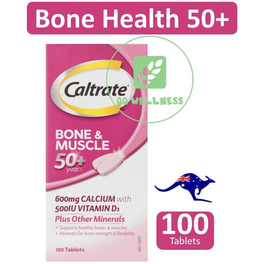 Caltrate Bone And Muscle Health 50+ 100 Tablets [Aus Version]
