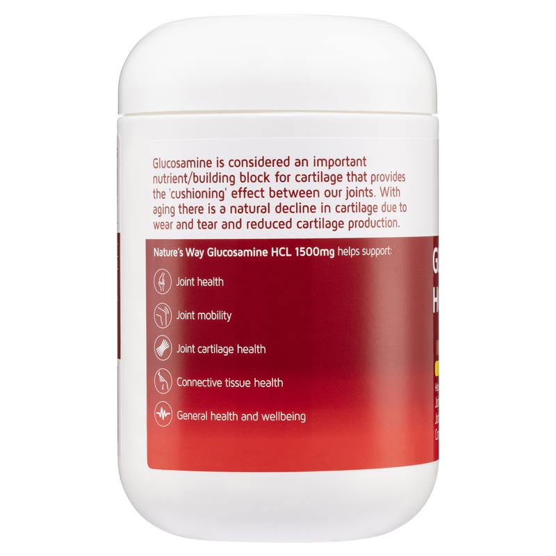 NATURE'S WAY Glucosamine 1500mg 200 Tablets Promote Healthy Joint Cartilage